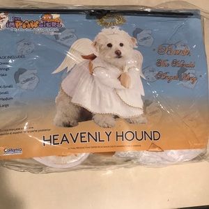 Angel dog costume large size